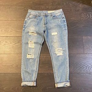 Mom jeans size large